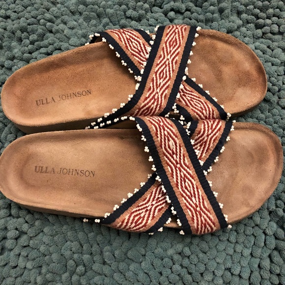 Ulla Johnson Shoes - Ills Johnson Babette Tribal Handloom Sandals